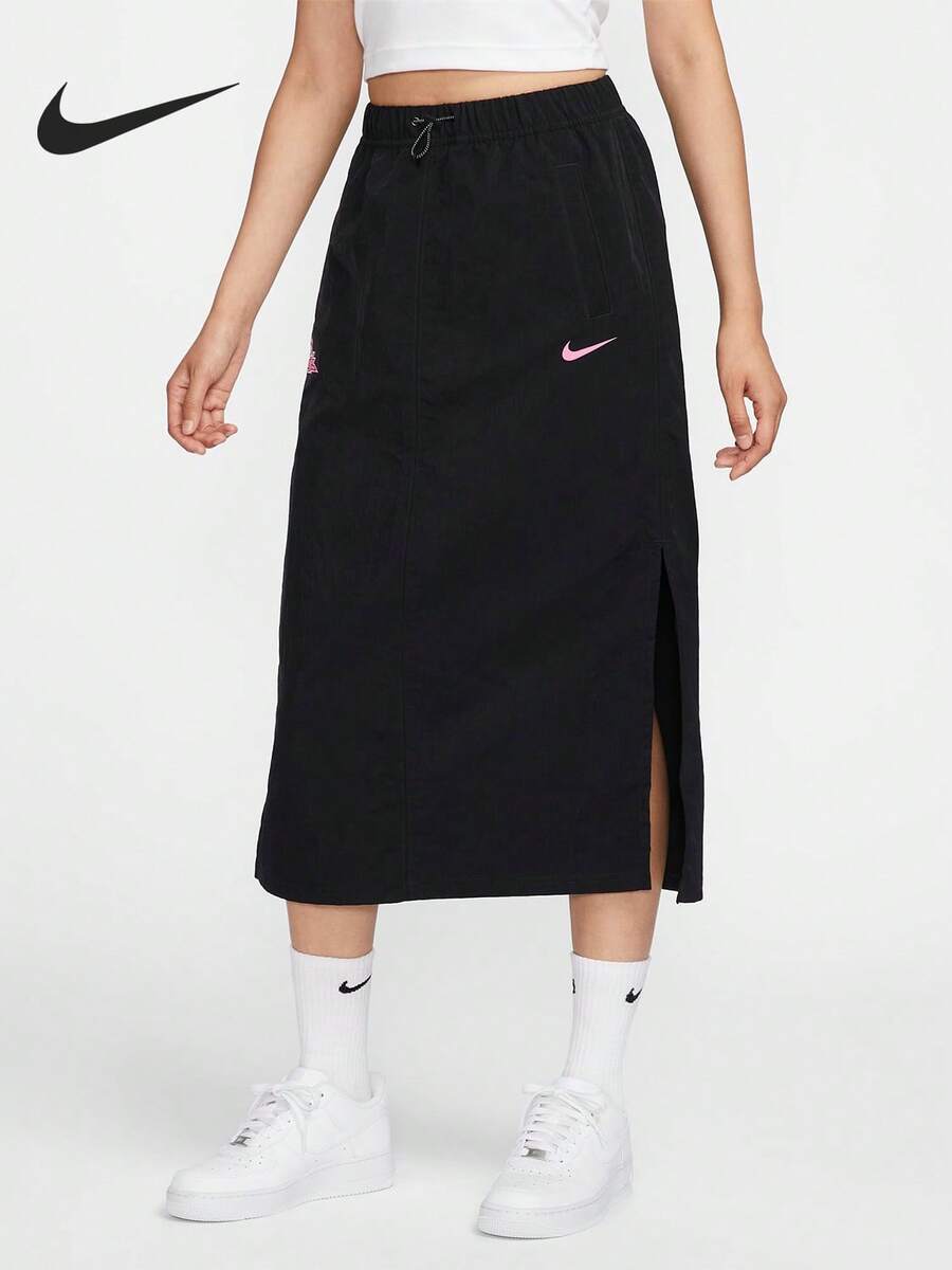 Nike Authentic New Women's Casual Breathable Loose Woven Skirt HM4623-010 - HM4623-010 - View 1