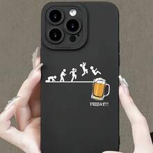 [شحن 24 ساعة من ألمانيا/فرنسا/إسبانيا] غطاء هاتف مطفي بتصميم "Fun Beer Friday" حماية كاملة مضاد للسقوط متوافق مع iPhone 17-11 Plus Pro Max 17Air 16e Galaxy S21-S26Ultra Edge Fe Plus ومزيد من الموديلات. غطاء حماية كامل مضاد للسقوط. أسلوب فريد وغريب، هدية رائعة للأزواج في العطلات - 1 - مشاهدة 4