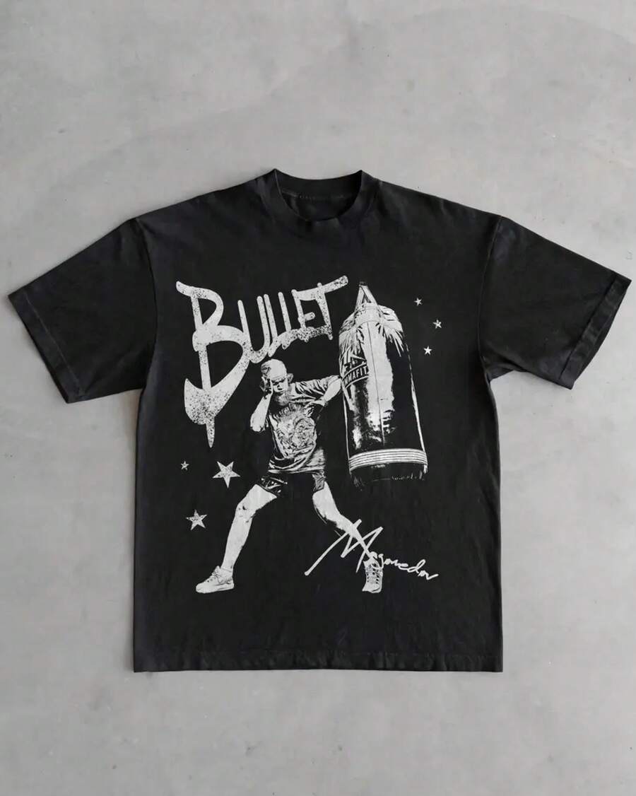 Camiseta Gráfica de Sharaputdin Magomedov: Camiseta de la Noche de Lucha MMA
