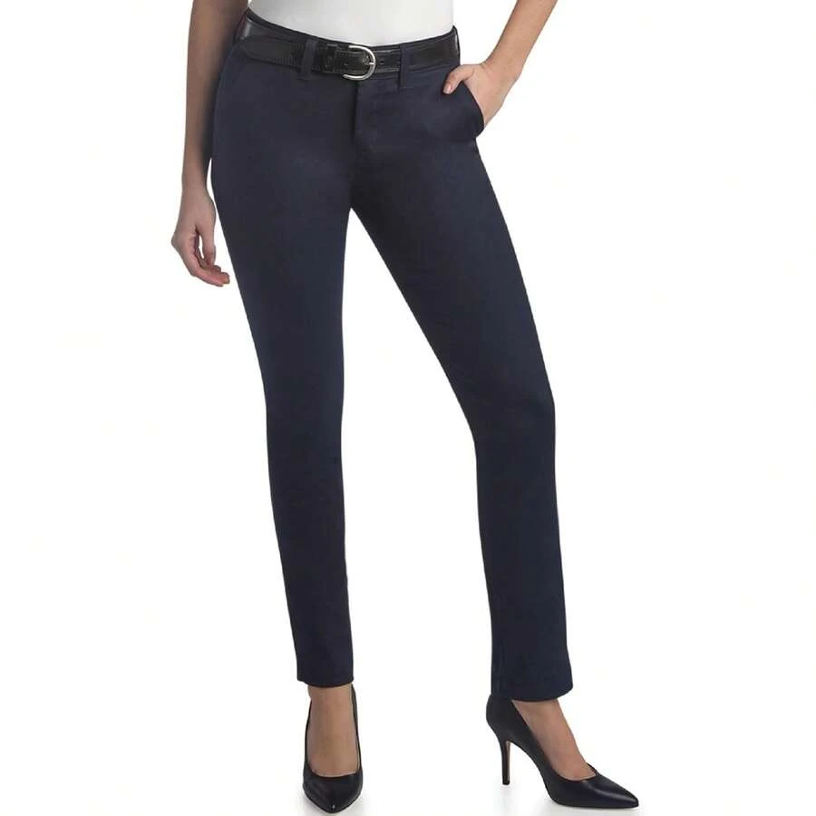 Dickies Womens Casual Pants - Mid Rise Skinny Leg Twill Casual Pants For Women - Size Up For Ideal Fit Variant 1 - 沒有任何 - 查看 1
