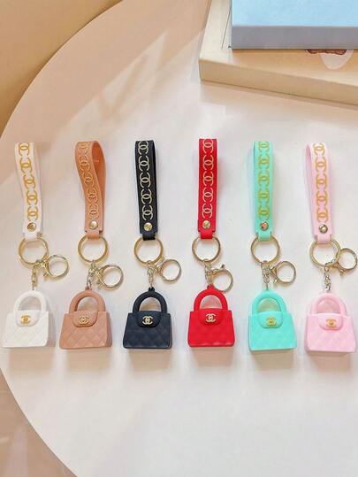 1 pieza Llavero de resina, regalo del Día de San Valentín, decoraciones personalizadas para bolsos y mochilas, lindos cordones de bolso estilo gótico Y2K para regalos de cumpleaños, dije para mochila escolar