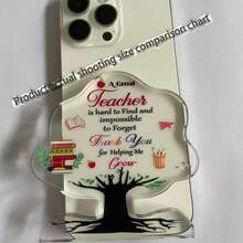教師感謝禮物，教師壓克力獎牌教師節禮物，畢業禮物，學期結束禮物，退休禮物，生日禮物，男女通用壓克力樹形獎牌 - 查看 4