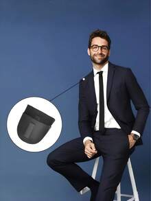 1 Pair Invisible Self‑Adhesive Silicone Shoulder Enhancer Pads Soft Thick Anti‑Slip Washable Reusable Unisex Multi‑Color For Sloped Narrow Shoulders Build Right‑Angle Shoulders Fit For Suits Dresses Shirts Blazers - Multicolor - View 6