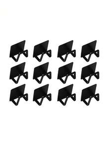 10/6/4/1pc No-Drill Cabinet Top Storage Hooks, Kitchen Countertop Extender Rack, Cabinet Top Organizer, Kitchen Expansion, Clip-On Design, Metal Hooks, Organizer Type, Kitchen Miscellaneous Storage, Kitchen Decor, Room Decor - Multicolor - View 12