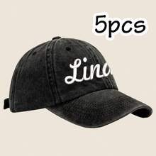 Customized Embroidered Sun Hats, Baseball Caps, Birthday Gifts, Anniversary, Travel Accessories, Suitable For Friends, Couples And Family - Style a - View 22