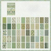 50sheets Scrapbook Paper Sticky Note Paper Non-Adhesive Material Paper DIY Scrapbooking Collage Junk Journal Aesthetics Planner Craft Paper - Paper - View 11