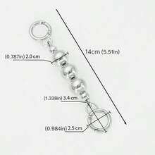 1pc Metal Chain Strap For Underarm Bag Modification, Extended Shoulder Strap Decor Accessory For Mahjong Bag And Dionysus Bag, Single Purchase, Underarm Crossbody Shoulder Strap Chain For Handbags, Bag Accessories, Modification Decorative Metal Chain - Multicolor - View 5