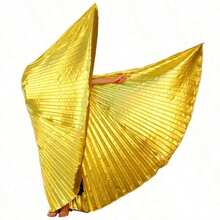 Adult Colored Belly Dance Wings, Belly Dance Wings With Telescopic Poles, Dance Costumes And Props, Suitable For Dance Performances And Capes, Performance Props, Fairy Cosplay, Butterfly Wings, Party Performances, Graduation Ceremonies. - One Size Fits All - View 7