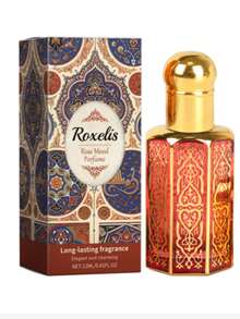 Roxelis 1pc Arabic Style Air Freshener - Fragrance Air Freshener - Long-Lasting Scent, Birthday/Valentine's Day/Party Gift For Women - Red & Gold Gradient Bottle Luxury Fragrance, Exquisite Design, High-End Fragrance, Gift For Friends And Loved Ones - A - View 11