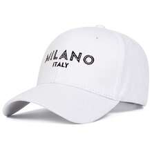 1件男士 MILANO Itay 字母刺繡棒球帽，街頭時尚休閒帽，春夏/秋冬旅行、海灘度假適用 - 彩色 - 查看 9