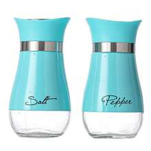 2pcs Salt And Pepper Shaker Set, 4oz Glass Bottom Salt And Pepper Shakers With Stainless Steel Lids, Suitable For Kitchen Cooking, Dining Table, RV, Camping, BBQ, Refillable Design - Multicolor - View 10