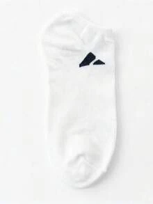 20 Pairs Unisex Sports Socks White/Black/Grey Comfortable Breathable Short Socks Couple Boat Socks Suitable For Daily Casual Wear Diagonal Design Sweat-Absorbent Breathable Classic Versatile Solid Color Minimalist Fashion 1/3/5/10/15/20/30/ Pairs - Multicolor - View 5