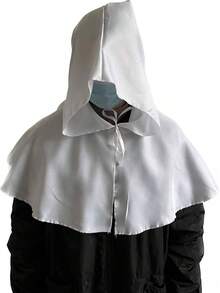 Capa de Grim Reaper para Halloween, Disfraz de Cosplay Medieval para Adultos, Capa con Capucha, Disponible en Stock, Traje de Cosplay - Azul - Ver 6