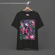 Tee - Octavia Tshirt - Owl Goetia  Shirt - Adult Cartoon Shirt - 黑色 - 查看 1