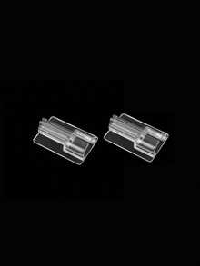 透明電纜保護套，可愛防斷充電線裝飾配件，適用於 Lightning 和 Type C 充電線 - 無色 - 查看 4
