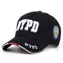 1件裝男士NYPD刺繡棒球帽，可調節防曬休閒帽，適合戶外運動、春秋旅行、海灘、派對 - 彩色 - 查看 10