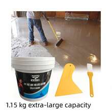 1150g Capacidad Extra Grande Mortero de Cemento Impermeable, Mortero de Cemento para Reparación de Paredes y Drenaje de Piso de Uso Doméstico Anti-Filtración Impermeable Anti-Grietas Pasta de Reparación de Cemento: Adecuado para Paredes, Pisos y Renovación de Paredes Exteriores/Piscinas - Compatible con Hormigón, Azulejos y Tuberías - Ver 1
