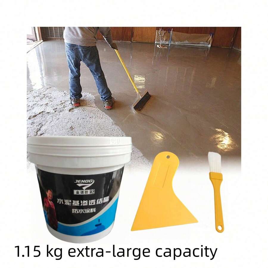 1150g Capacidad Extra Grande Mortero de Cemento Impermeable, Mortero de Cemento para Reparación de Paredes y Drenaje de Piso de Uso Doméstico Anti-Filtración Impermeable Anti-Grietas Pasta de Reparación de Cemento: Adecuado para Paredes, Pisos y Renovación de Paredes Exteriores/Piscinas - Compatible con Hormigón, Azulejos y Tuberías - Ver 1