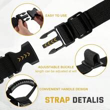 Heavy Duty Nylon Storage Strap With Handle And Hook, Adjustable Rope Hose Organizer, Suitable For RV Garage - Hose Strap - View 9