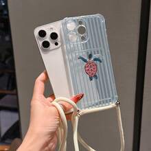 Transparent Card Slot Phone Case, Compatible With IPhone, Galaxy, Honor, Tecnoo And Other Models, Transparent Wallet-Style Silicone Back Cover, Shockproof, Waterproof, Anti-Drop, Anti-Scratch - Multicolor - View 5