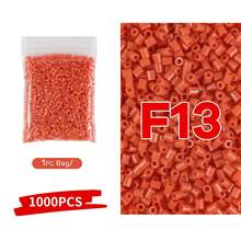 2.6mm Sundymot Fuse Beads, 1000PCS+ Red F Series Color Independent Packaging, Anti-Spill, DIY Pendant Keychain, Jewelry Making Craft Material, Graduation Season Back To School, Christmas, Party Birthday Gift, Multi-Color 2.6mm Melt Beads Bulk Refill Kit - 2.6mm Puzzle Beads - View 20