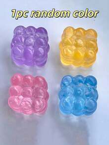 Maltose Ice Cube Square Squeeze Ball (Multiple Colors) Realistic Sponge Cleaning Tool, Practical Gift For Family And Friends, Home Decor To Liven Up Atmosphere, Relieve Stress, And Relax Mood - A - View 14