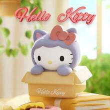 MINISO 可愛三麗鷗貓咪裝扮系列盲袋，卡通動漫角色迷你公仔，適合桌面花園裝飾與禮品收藏，生日、聖誕節、萬聖節送給家人朋友的完美禮物 - 1件隨機款式 - 查看 5