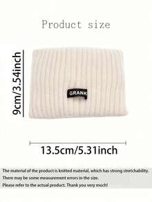 1/4pcs Solid Color Casual Polyester Knitted Headband, Warm Autumn/Winter Style - Multicolor - View 8