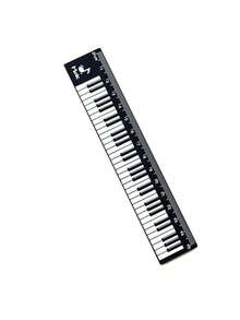 1pc Clear Plastic Music Note Ruler, 15cm Straightedge, Piano Keyboard Design, Minimalist Creative Style, All Season, For Students Teachers, School Exams Classroom Office Gift Stationery - Multiple Styles - View 11