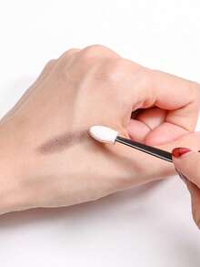 100/50/2 piezas Pinceles de esponja para arte de uñas de doble extremo/Pinceles de arte de uñas degradado, Pinceles de sombra de ojos desechables de doble extremo, Adecuados para herramientas de maquillaje de ojos y herramientas de arte de uñas - Multicolor - Ver 6