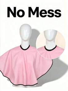 Lightweight Foldable Haircutting Cape, Unisex, Stain-Resistant Portable Hairdressing Robe With Storage Pocket, Professional Hair Styling Cape, Suitable For Home, Dorm, Travel And Salon Use - Multicolor - View 6