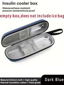 Lightweight Insulin Cooler Travel Bag, Double-Layer Insulated Shockproof Durable Shell, Suitable For Business Trips, Multiple Compartments Storage, Ideal For Hotel Stays, Road Trips, Travel Essentials, Vacation Essentials, Camping Essentials - Multicolor - View 11