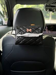 創意蝴蝶結車用面紙收納盒、車用面紙裝飾袋、車內面紙袋、車用面紙盒、面紙裝飾袋 - 蝴蝶結 - 查看 11