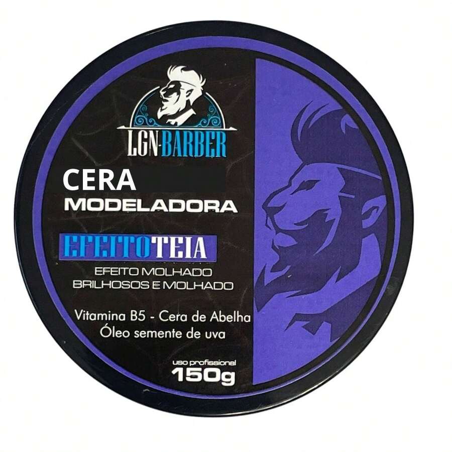 Cera de pentear e modelar efeito teia 150g -LGN Barber - Nutritivo - Visão 1