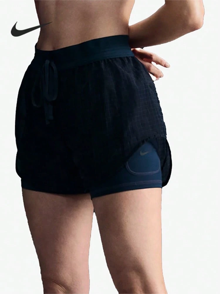 Nike Authentic New Women's Sports Running Breathable 2-In-1 Shorts FV6362-478 - FV6362-478 - View 1