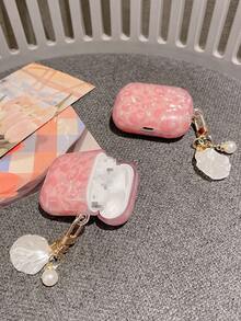 Funda con estampado de leopardo compatible con AirPods, compatible con AirPods 1/2 y AirPods Pro para el Día de San Valentín - Rosa - Ver 7