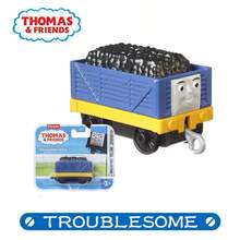 Mattel Mattel Thomas & Friends 全新合金金屬火車套裝，可推行式機車附煤炭車廂，收藏級扮家玩玩具火車，Nia/Ashima/Harold/Salty，3歲以上幼兒，卡通風格 1 件裝，生日聖誕禮物 - 彩色 - 查看 9