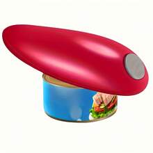 Electric Can Opener, Compact, Battery Powered (Requires 2 AA Batteries, Not Included), ≤36V Operating Voltage, ABS Material - Multicolor - View 15