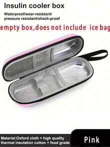 Lightweight Insulin Cooler Travel Bag, Double-Layer Insulated Shockproof Durable Shell, Suitable For Business Trips, Multiple Compartments Storage, Ideal For Hotel Stays, Road Trips, Travel Essentials, Vacation Essentials, Camping Essentials - Multicolor - View 12