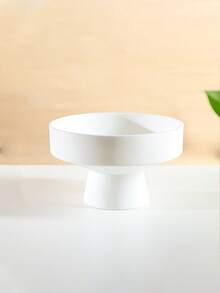 1件極簡黑/白色高腳花盆，寬淺底高腳設計水培容器，植物容器，多肉盆栽附架，適用於戶外、花園、陽台、花盆、居家裝飾、桌面收納、萬聖節、聖誕節 - 多色 - 查看 9