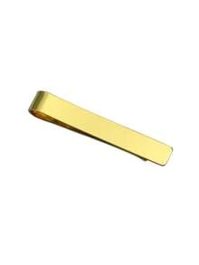 Customized 1pc Men's Tie Clip, Simple Style, Groomsman Proposal Gift Tie Clip, Suitable For Men, Special Occasions, Wedding Gifts - Multicolor - View 15