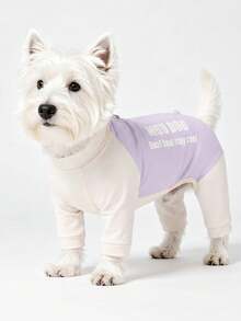 DomKim 4-Legged Full Body Dog Cooling Vest, UV Protection Insect Repellent Breathable Quick-Dry Mesh Summer Sun Protection Shirt, Lightweight Pet Clothing, Suitable For Outdoor Walks And Daily Sun Protection, Applicable To Small, Medium, And Large Dogs - Dusty Purple - View 2