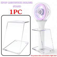 1pc Acrylic K-Pop Light Stick Holder - K-Pop Light Stick Holder Suitable For Various Light Sticks, Ultra-Stable Holder Storage Rack Suitable For K-Pop Fan Collection Display And Party Game Activities, Christmas Gift, Suitable For Skz/Twice/TXT/EXO/Aespa/Army Bomb And Other Official Light Sticks, Light Stick Not Included - Transparent - Taller Version - View 10