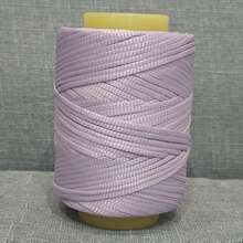 Benang Rajut Buatan Tangan DIY 3mm 150g Poliester Warna Polos - Beraneka warna - View 17
