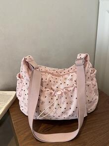 Large Tote Bag For Women, New Fashion Design Shoulder Bag, Textured Chic Style - Multicolor - View 8