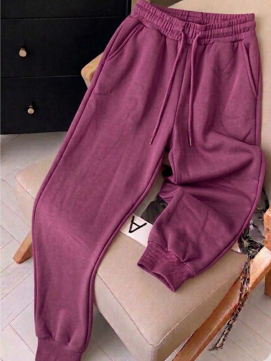 Women Sweatpants - Violet - View 1