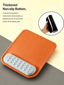 Large Ergonomic Wrist Rest Mouse Pad For Women, Memory Foam & Silicone Anti-Slip Wristband Mouse Mat - View 10