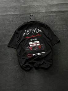 Camisetas de hombre - Negro - Ver 5
