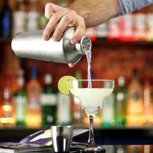 Mezclador de cócteles Manhattan (acero inoxidable, con colador, 26 cm, capacidad de 750 ml) - Ver 3