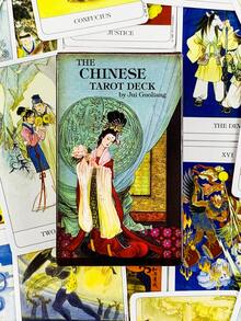 Kartu Tarot Cina yang Sempurna untuk Penemuan Diri, Ramalan, dan Latihan untuk Pemula. Siap untuk dijadikan Hadiah. - MultiWarna - View 1